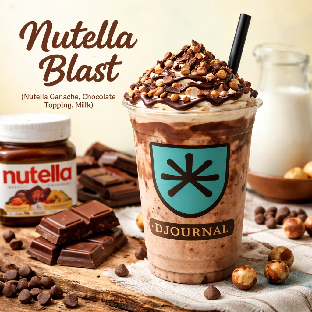 Nutella Blast Djournal Coffee